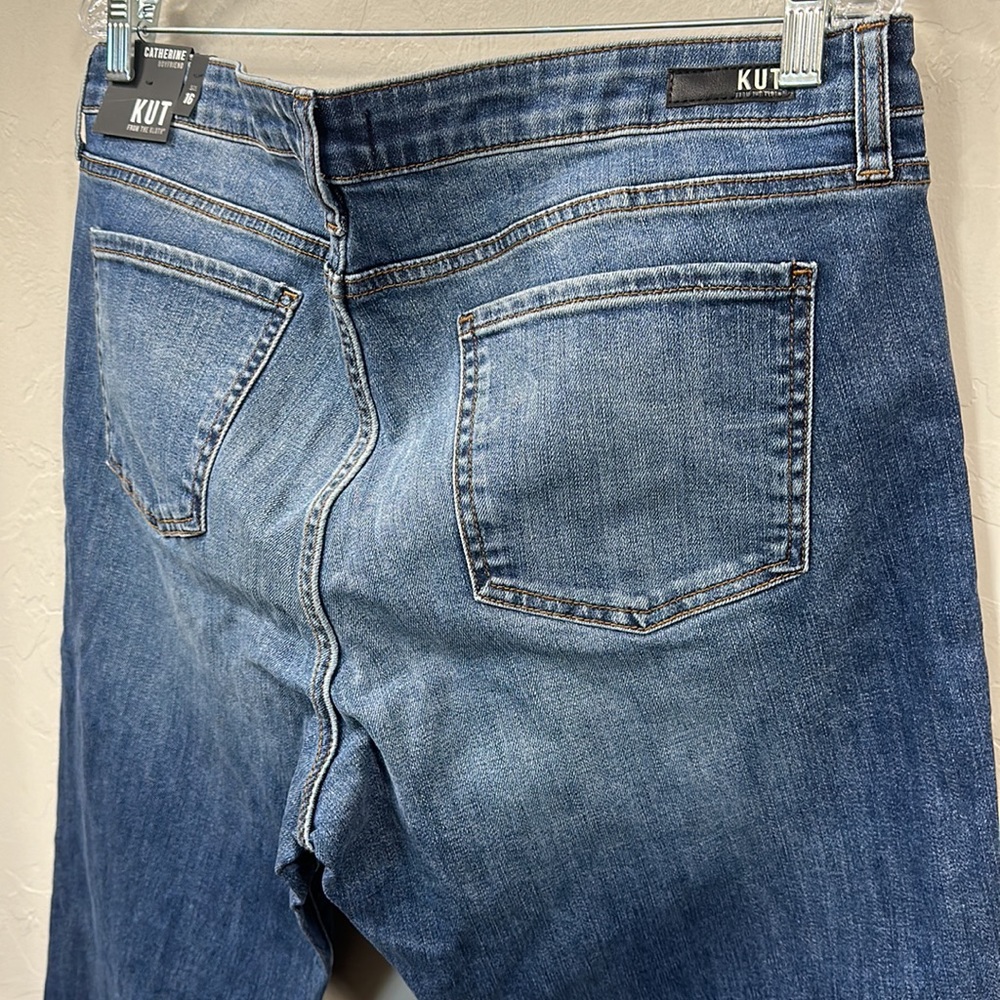 Kut from the Kloth Blue Boyfriend Jeans - Picture 11 of 15